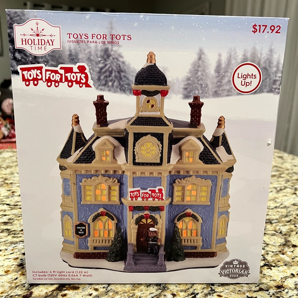 Toys For Tots Christmas Village